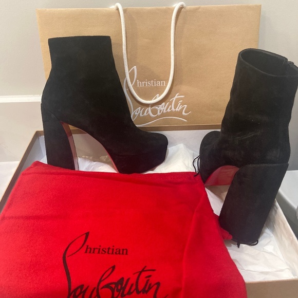 Christian Louboutin platform boots - Picture 1 of 7